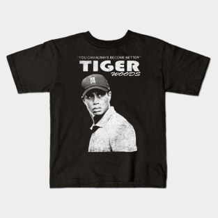 golf tiger woods Kids T-Shirt